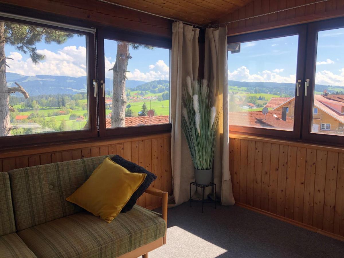 Panoramaapart - Alpzeit Im Westallgaeu Oberreute Exterior foto